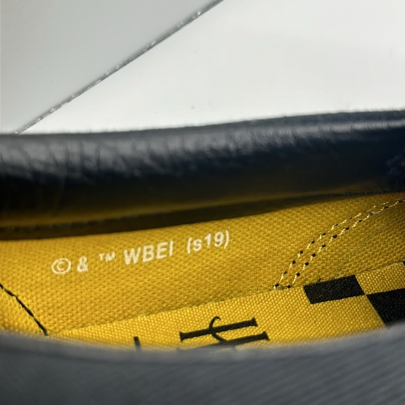 Harry Potter x Classic Slip-On 'Hufflepuff' US Man Size 11 like new - Picture 9 of 13